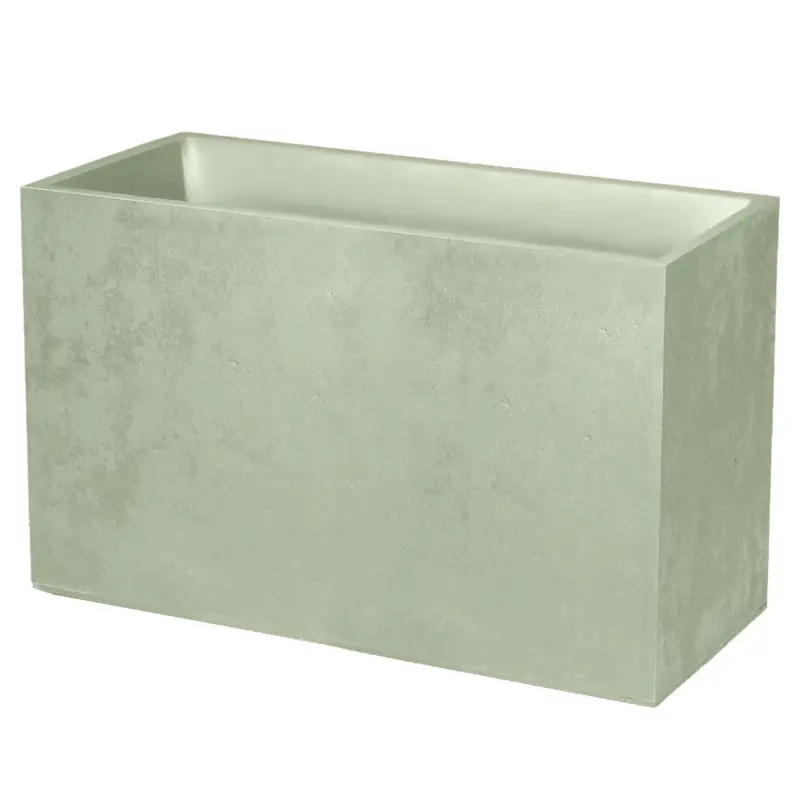 Saisonangebot Poetic Pflanzkasten 'Basalt High', mandelgrün, ca. 100 x 40 x H 60 cm