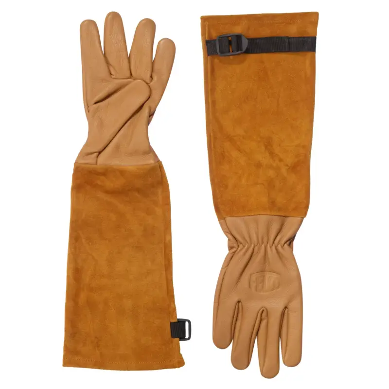 Felco Arbeitshandschuh mit Stulpe, beige, Gr. L Sale