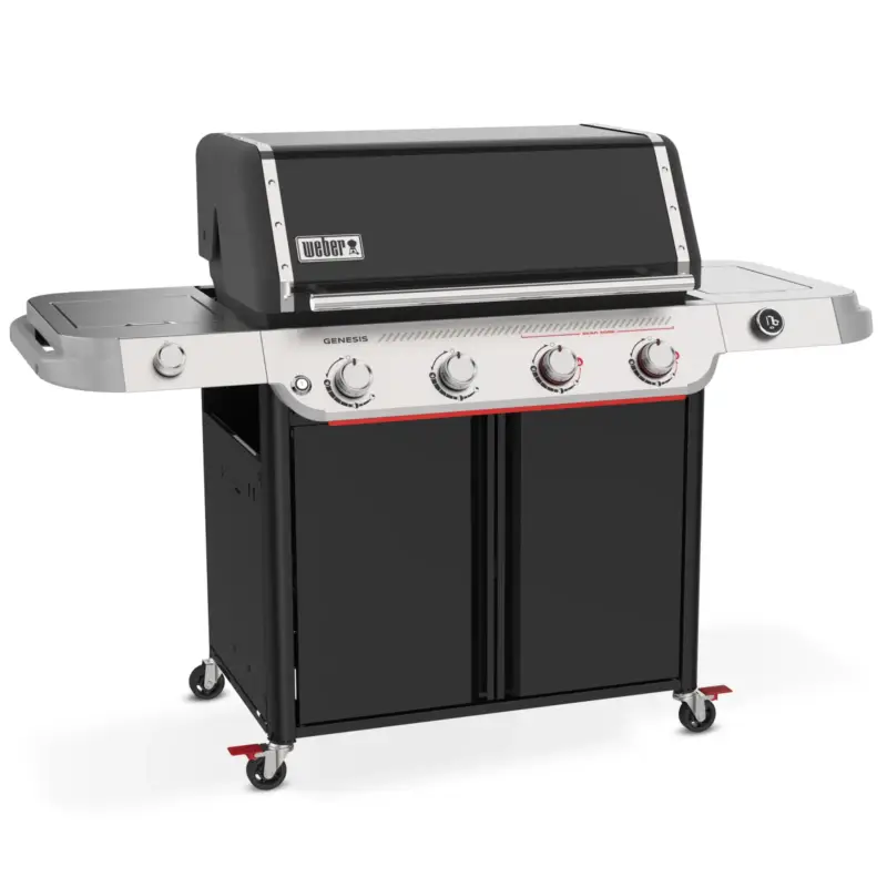 Letzte Chance Weber Gasgrill 'Genesis E-435W', schwarz/silber