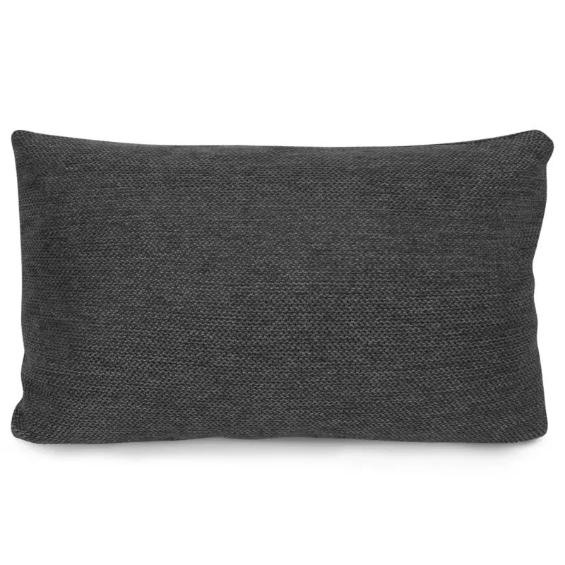 Kölles Beste Knuffelkissen 'Twist', anthrazit, ca. 45 x 25 cm Zertifiziert