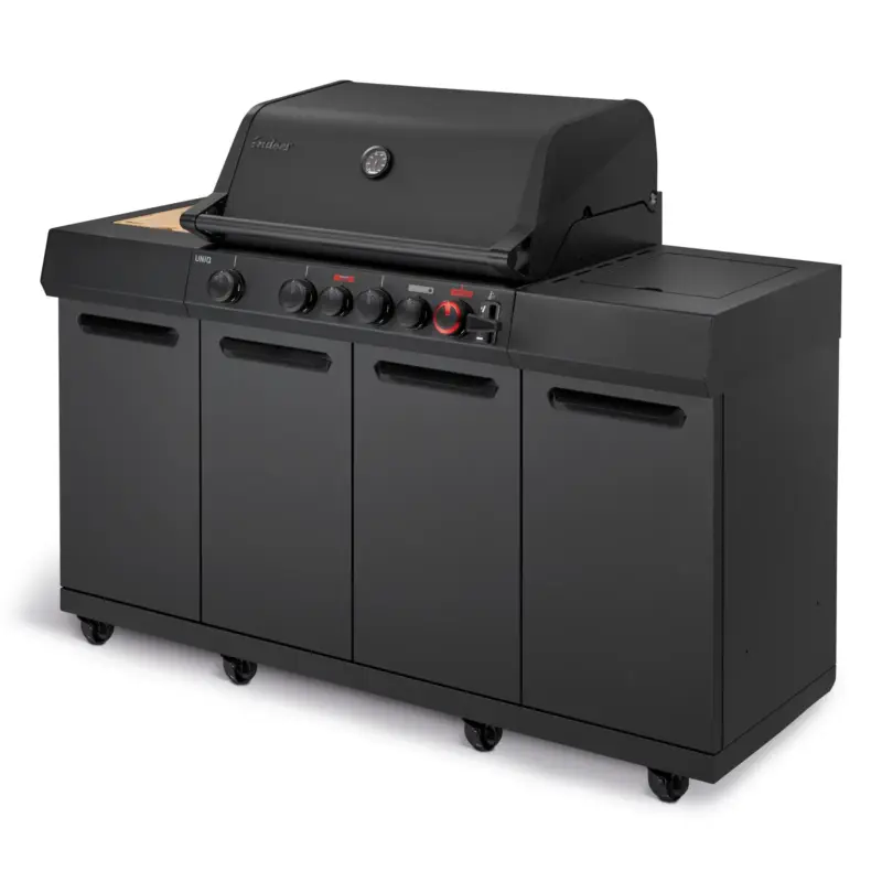 Sofort Bestellen Enders Gasgrill Uniq 4 IK Kitchen Cruster Shadow, schwarz