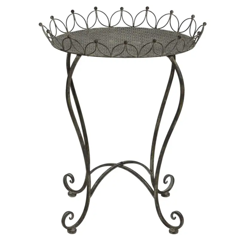 Saisonangebot Beistelltisch, grau-braun, ca. 45 x 35 x H 57 cm