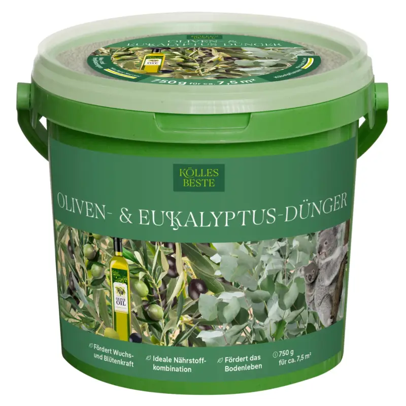 Kölles Beste Oliven & Eukalyptus Dünger, 750 g Neu Im Sortiment