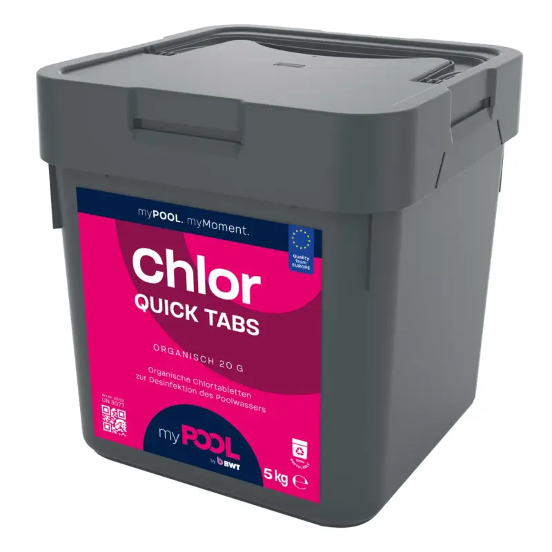 Geprüft My Pool Chlor Quick Tabs, 5 kg