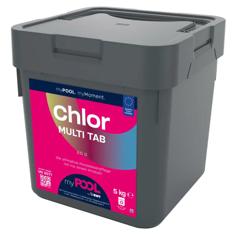 My Pool Chlor Multi Tab, 5 kg Versand Am Gleichen Tag