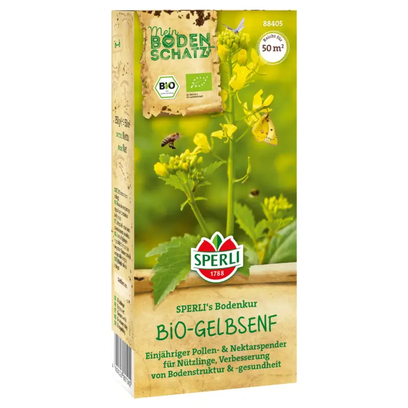 Schneller Versand Sperli Bodenkur Bio-Gelbsenf, 250 g
