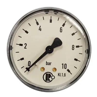 1/4" MANOMETER 0-10 Bar Preis Gesenkt