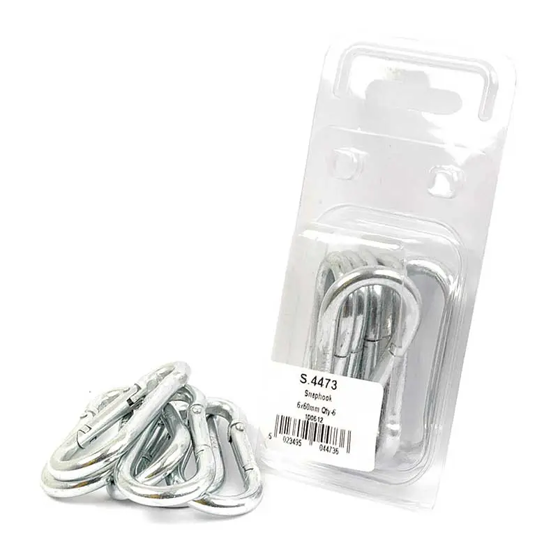 Knallerangebot Karabinerhaken 6x60 6er Pack