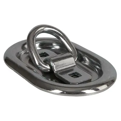 Bestpreis Zurrmulde oval 1135/2270kg 100x145 mm für Anhänger und Britschen