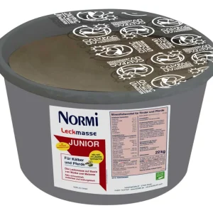 NORMI® Leckmasse JUNIOR | 22 kg | für Kälber und Jungrinder - mit Bierhefe Preiswert