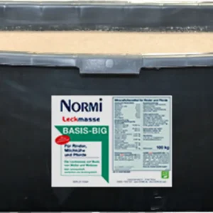NORMI® Leckmasse BASIS-BIG | 100 kg | für Rinder, Pferde und laktierende Kühe - der ALLROUNDER Rabatt