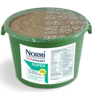 NORMI® Leckmasse SUPER | 25 kg | für hochlaktierende Kühe Expressversand