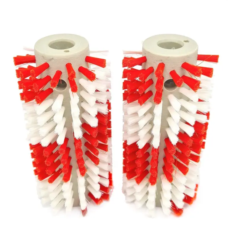 Neue Ware Zitzenrollerbürste PE, rot/weiß - passend für Lemmer Fullwood M²erlin und Lely A3/A4