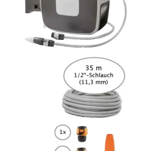 Bestpreis Automatische Wandschlauchbox Rewall 35 m 1/2" Schlauch