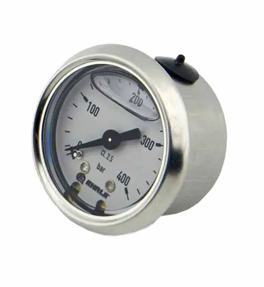 Manometer 0-400bar Glyzerin gefülltØ40mm 1/8"AG Jetzt Bestellen