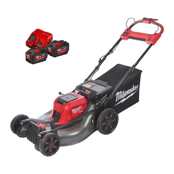 Rasenmäher M18 F2LM53-122 M18 FUEL™ 53cm inkl. 2 x Akku 12 Ah und Ladegerät Milwaukee® Mega-Angebot