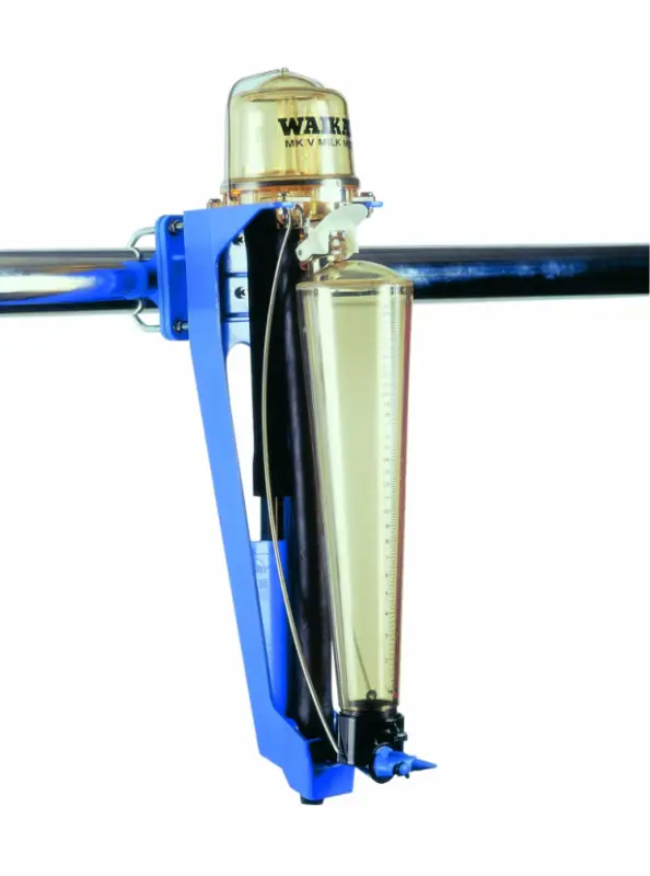 Kracherpreis WAIKATO Milchmengenmessgerät Typ MK5 groß 42 kg, "ICAR-geprüft", ohne Halter und Bügel