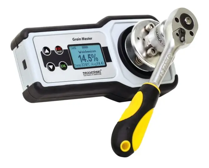 Getreide-Feuchtemessgerät Grain Master GMSV2 mit Mahlwerk Schneller Versand