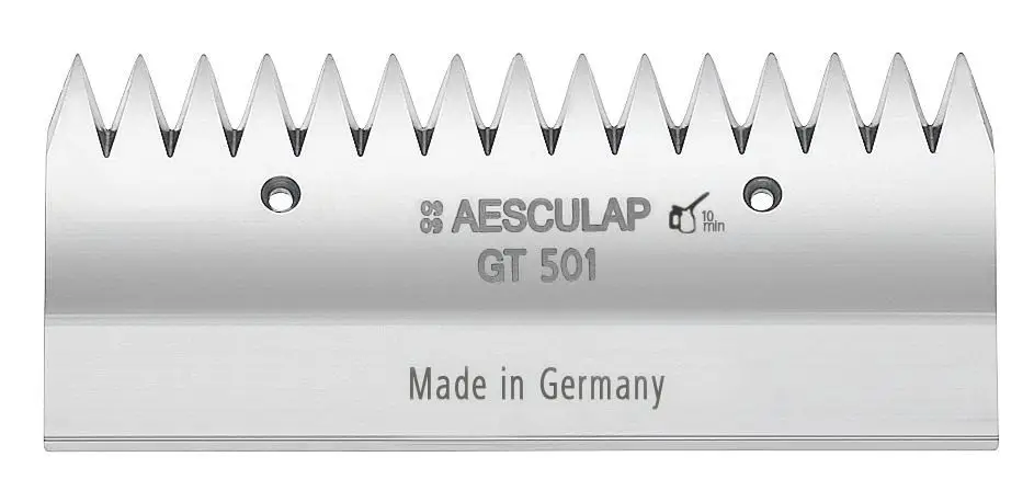 Letzte Chance Schermesser GT501 Obermesser 15 Zähne Rinderschur Aesculap
