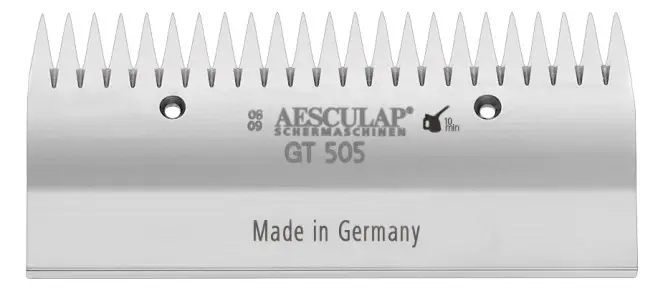 Schermesser GT505 Obermesser 23 Zähne Pferdeschur Aesculap Nur Heute