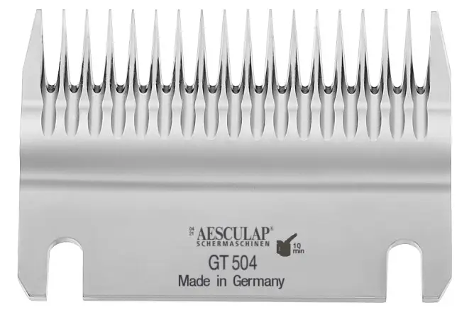 Schermesser GT504 Untermesser (18 Zähne) 3,0mm Aesculap Geprüft