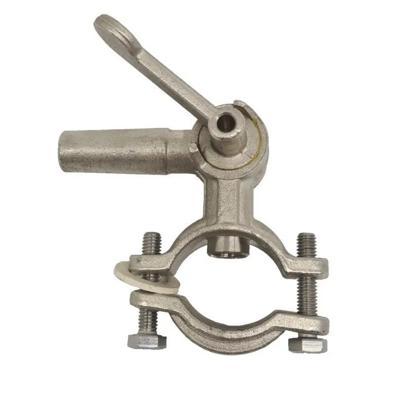 Geprüft Vakuumhahn 3/4" - 1" Anbohrschelle für Melkanlage