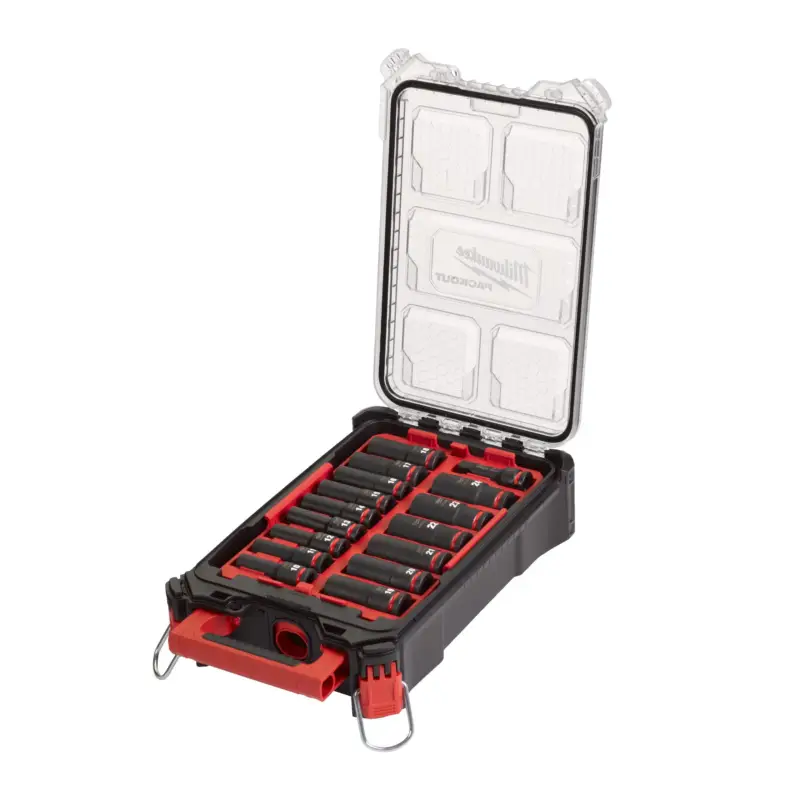 Schlagnuss-Set 1/2" 16 Teile Sw: 10-24 Lang Milwaukee® Markenware