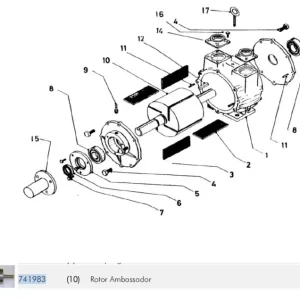 Rotor Ambassador Vakuumpumpe Fullwood Super-Preis