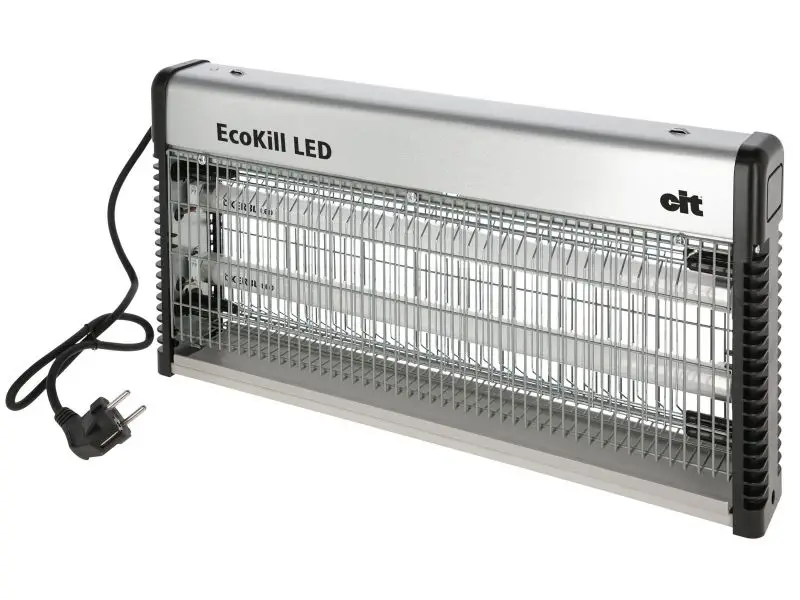 cit Fliegenvernichter EcoKill LED | blau | Wirkungsbereich 150 m² Versand Am Gleichen Tag