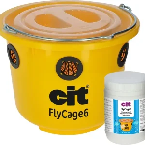 cit Fliegenfalle FlyCage6 + 750 g Lockstoff Schneller Versand
