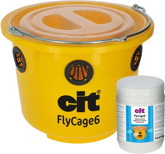 cit Fliegenfalle FlyCage6 + 750 g Lockstoff Schneller Versand