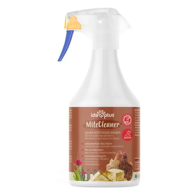 IdaPlus MiteCleaner 500ml Hühnerstall Reinigung gegen Roten Vogelmilben Sale