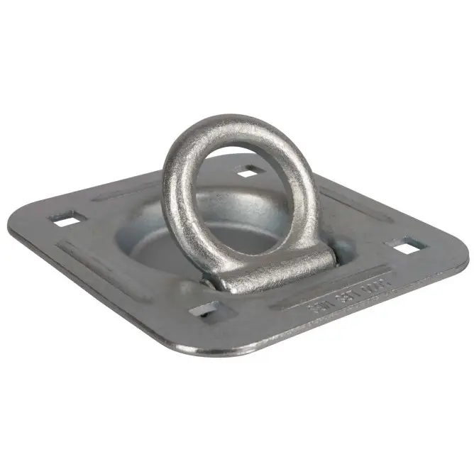 Zurrmulde rechteckig 1135/2270kg 114x124 mm Ø 11mm Letzte Chance