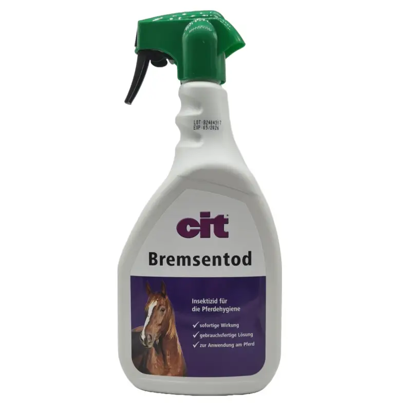 cit Bremsentod Fliegenspray zur Anwendung am Pferd 1 ltr. Günstig