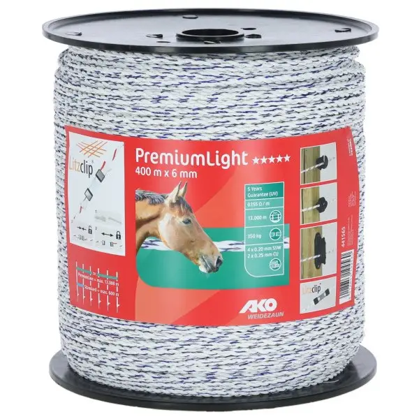 Preisreduziert Weidezaunseil Premium Light 400 m
