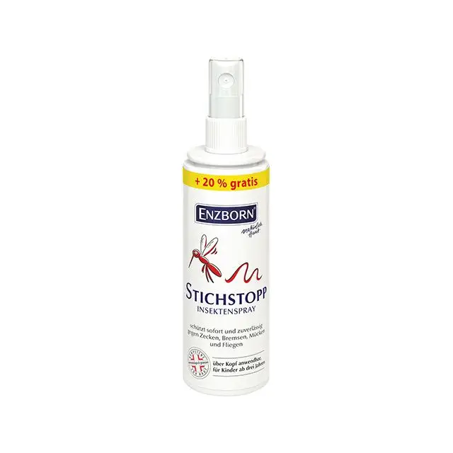 Bestpreis Stichstopp 120 ml Sprühflasche Mückenspray Enzborn