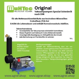 Vakuumpumpenöl universal 10 ltr. für alle Vakuumpumpen Sofort Bestellen