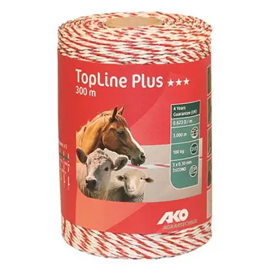 Versand Am Gleichen Tag Weidezaunlitze TopLine Plus 300m TriCOND