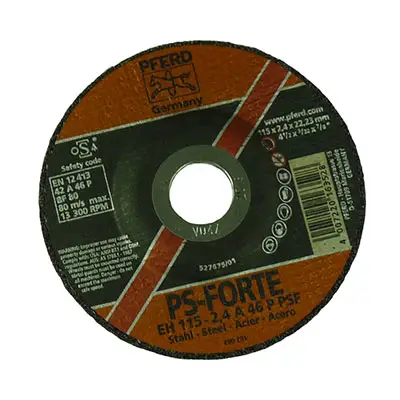 Geprüft Trennscheibe Metall 115 mm PS-Forte