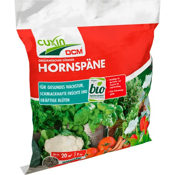 Top-Seller Hornspäne 1 kg - ca. 20 m² - Cuxin DCM