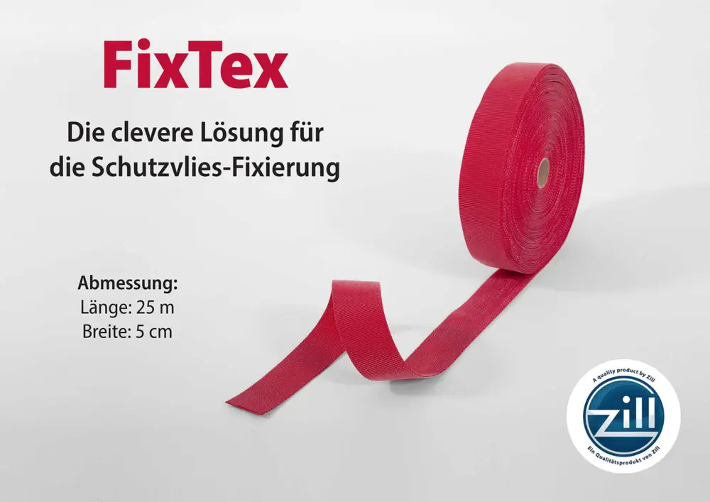 Geprüft FixTex Klettband beidseitig haftend