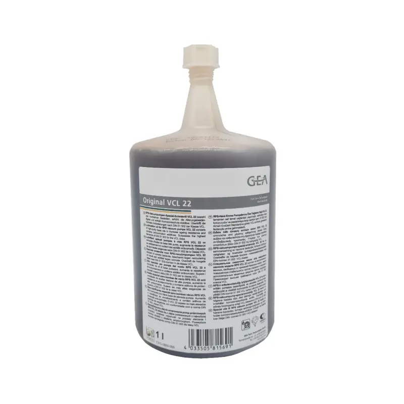 Abverkauf GEA Vakuumpumpenöl VCL 22 - 1 Liter