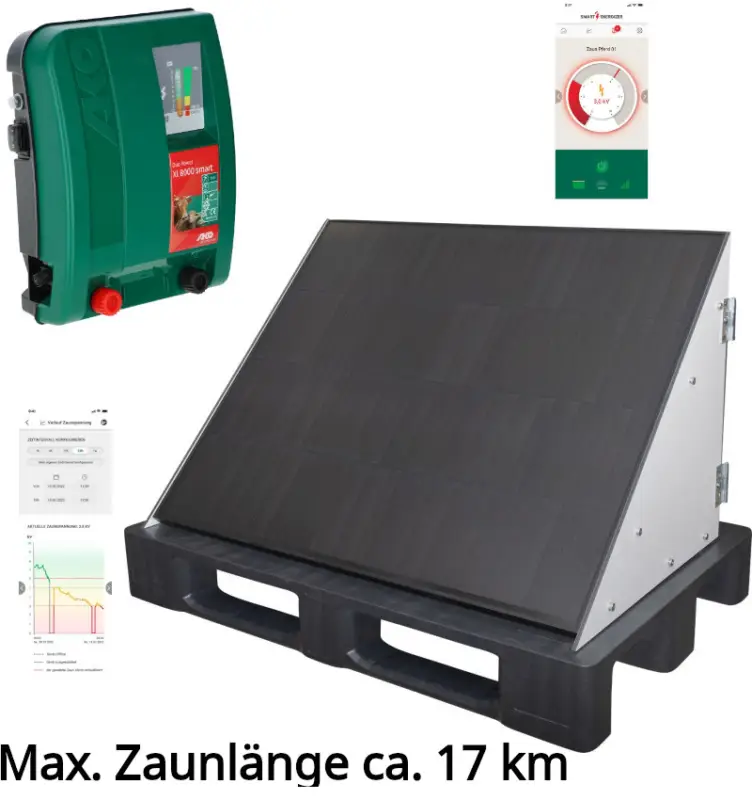 Neue Ware Weidezaungerät Solar PowerStation smart XL AKO mit App Steuerung