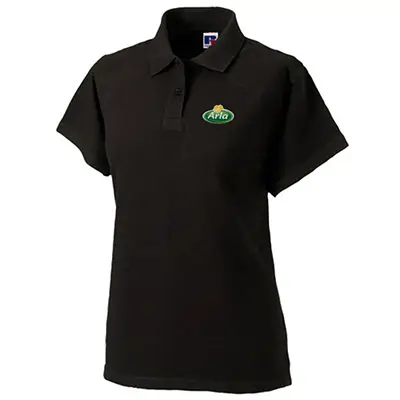 Bestseller Arla Polo-Shirt schwarz | Damen | Gr. XL