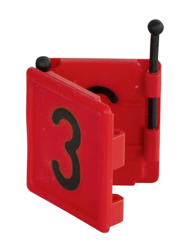 Nummernblock Duo klappbar Nr. 3 Top-Preis