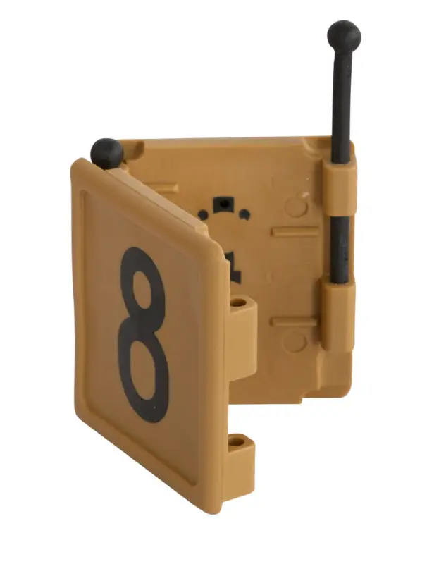 Must-Have Nummernblock Duo klappbar Nr. 8