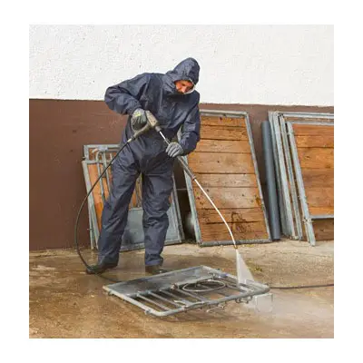 Wasch- und Regenoverall mit Kapuze Gr.XXXL Markenware