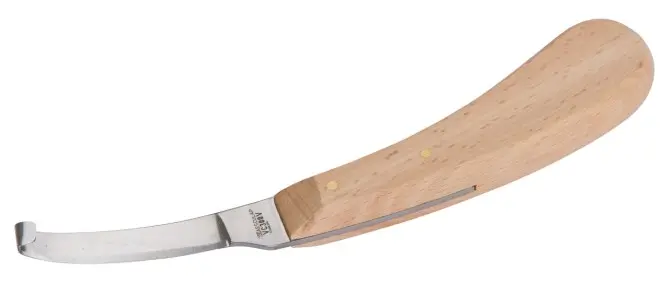 Hufmesser einschneidig, rechts 78mm Klinge Billig
