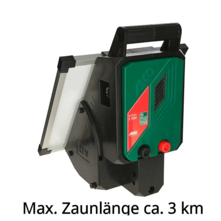 AKO Sun Power S1500 Solarmodul 1,5 Joule Solar Weidezaungerät Direktkauf