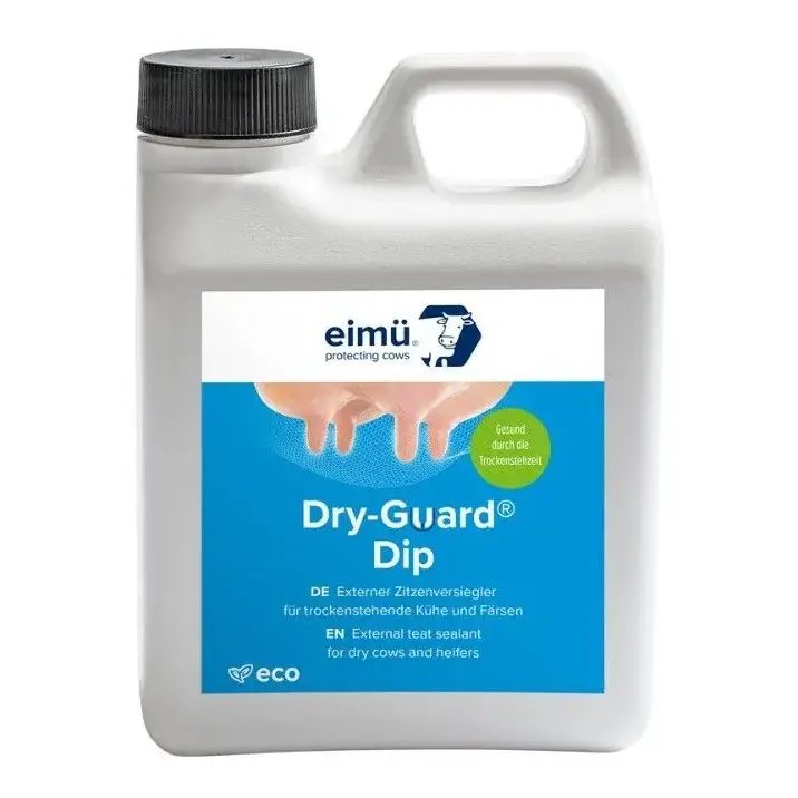 Günstig eimü® Dry-Guard Dip 1l. Externer Zitzenversiegler für die Trockenstehzeit Milchkühe und Färsen